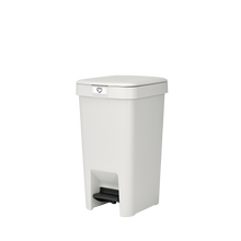 Load image into Gallery viewer, Brabantia StepUp Pedal Bin from Recycled Plastic - 10 Liters, Light Grey