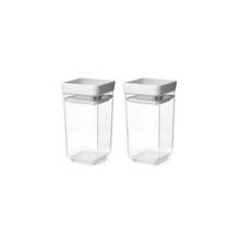 Load image into Gallery viewer, Brabantia Tasty+ Stackable Canisters, Set of 2, 150ml- Light Grey