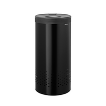 Load image into Gallery viewer, Brabantia Laundry Bin with Inner Removable Bag - 30 Liters, Matt Black