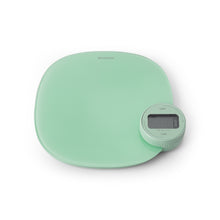 Load image into Gallery viewer, Brabantia Tasty+ Kitchen Scales Plus - Jade Green, top view.