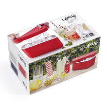 Load image into Gallery viewer, Lekue Ice Box and Silicone Ice Tray - White
