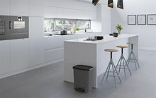 Load image into Gallery viewer, Curver Compatta Pedal Bin - 25 Liters, Repro Grey