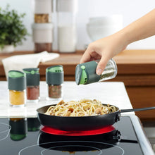 Load image into Gallery viewer, Lekue Glass Spice Jars / Shakers, Set of 4 - 80ml