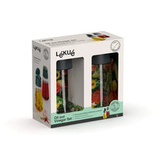 Load image into Gallery viewer, Lekue Oil and Vinegar Glass Dispensers - Set of 2