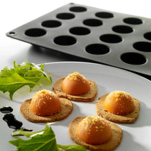 Load image into Gallery viewer, Lekue Semi-Sphere Silicone Mold with 24 Cavities - Black