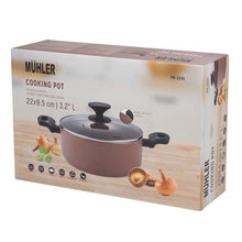 Load image into Gallery viewer, Muhler Kikka Non-Stick Pots - Available in Several Sizes