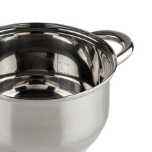 Load image into Gallery viewer, Muhler Cooking Pot with Glass Lid - 7 Liters, Stainless Steel