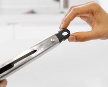 Load image into Gallery viewer, Joseph Joseph Elevate Kitchen Utensils Carousel, Set of 7 with Tongs, Grey