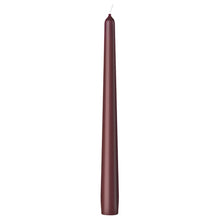 Load image into Gallery viewer, Bolsius Essentials Box of 4 Tapered Candles 245/24mm - Velvet Red