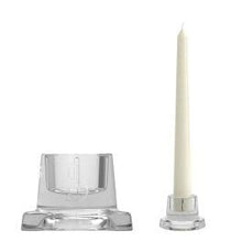 Load image into Gallery viewer, Bolsius Glass Table Candle Holder, 40/58mm