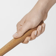 Load image into Gallery viewer, OXO Good Grips Wooden Turner - 35cm, in use.