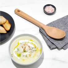 Load image into Gallery viewer, Lifestyle image of OXO Good Grips Large Wooden Spoon - 31cm.