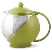 Load image into Gallery viewer, Luigi Ferrero Glass Tea Jug - 1.25 Liters, Available in Several Colors