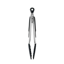 Load image into Gallery viewer, OXO Good Grips Locking Tongs with Silicone Heads - 23cm, top view.