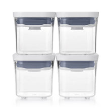 Load image into Gallery viewer, OXO Good Grips Pop Mini Container Set of 4 Pieces - 190ml, empty.