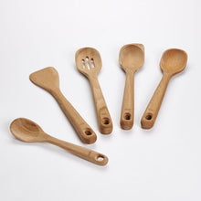 Load image into Gallery viewer, OXO Good Grips Wooden Sauté© Paddle - 32cm, along with other wooden utensils.