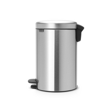 Load image into Gallery viewer, Brabantia New Icon Pedal Bin, 12 Liters - Matt Steel