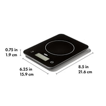 Load image into Gallery viewer, OXO Good Grips Everyday Glass Food Scale - 5kg, Black
