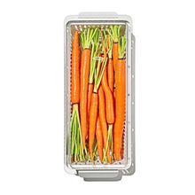 Load image into Gallery viewer, OXO Good Grips Produce Saver - Long Bin, top view, filled.
