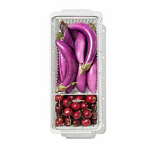 Load image into Gallery viewer, OXO Good Grips Produce Saver - Long Bin, top view filled.