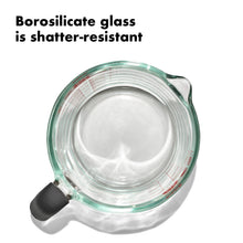 Load image into Gallery viewer, OXO Good Grips Glass Measuring Cup - 1000ml, borosilicate glass is shatter-resistant.