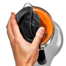 Load image into Gallery viewer, OXO Good Grips Glass Measuring Cup with Lid - 500ml, flexible lid.