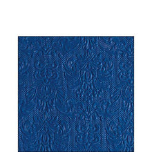 Load image into Gallery viewer, Ambiente Embossed Napkins Elegance Navy - Available in 2 sizes