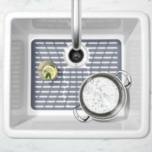 Load image into Gallery viewer, Lifestyle image of OXO Good Grips Silicone Sink Mat - Large.