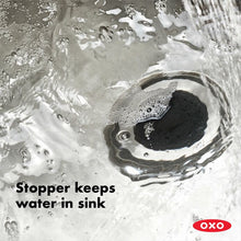 Load image into Gallery viewer, OXO Good Grips 2-in-1 Silicone Sink Strainer with Stopper