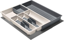 Load image into Gallery viewer, OXO Good Grips Expandable Utensil Drawer Organizer - 41.5 x 45.85 x 6.32cm, angled view.