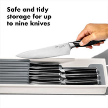 Load image into Gallery viewer, OXO Good Grips Compact Knife Drawer Organizer - 41.2 x 14.1 x 5.9cm