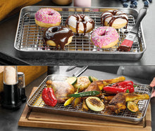 Load image into Gallery viewer, Gefu Variado Baking Tray with Cooling Grid - 40.5cm