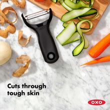 Load image into Gallery viewer, Lifestyle image of OXO Good Grips Y-Peeler - Black.