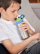 Load image into Gallery viewer, Contigo Fire Dragon Stainless Steel Water Bottle - 380ml