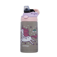 Load image into Gallery viewer, Contigo Flying Unicorn Stainless Steel Water Bottle - 380ml
