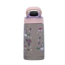 Load image into Gallery viewer, Contigo Flying Unicorn Stainless Steel Water Bottle - 380ml