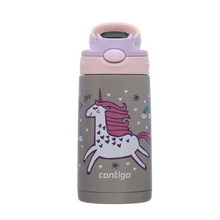 Load image into Gallery viewer, Contigo Flying Unicorn Stainless Steel Water Bottle - 380ml
