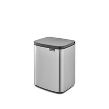 Load image into Gallery viewer, Brabantia Bo Waste Bin, 7L - Matt Steel Fingerprint Proof