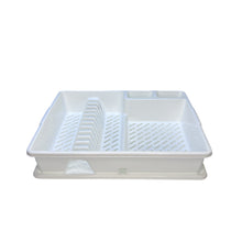 Load image into Gallery viewer, Gab Plastic Dish Drying Rack with Tray - 48.5 x 38 x 9cm, Available in Several Colors