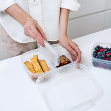 Load image into Gallery viewer, Curver Snap Box Divided Airtight Container - Available in Several Sizes, Clear