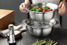 Load image into Gallery viewer, Gefu Premio Stainless Steel Bowls - 23cm, 1.5 Liters