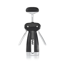Load image into Gallery viewer, OXO Good Grips Winged Corkscrew with Removable Foil Cutter - Black, front view, open.