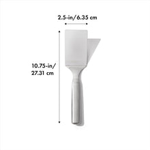 Load image into Gallery viewer, OXO Good Grips Lasagna Turner - Stainless Steel, graphic with dimensions.