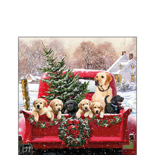 Load image into Gallery viewer, Ambiente Christmas Family Trip Napkins - Available in 2 sizes
