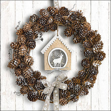 Load image into Gallery viewer, Ambiente Pine Cone Wreath Napkins - Available in 2 sizes