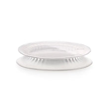 Load image into Gallery viewer, Lekue Reusable Flexible Silicone Lid, 20 - 24cm Diameter - Translucent White