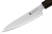 Load image into Gallery viewer, Yaxell Hana Utility Knife - 120mm, angled view of blade.