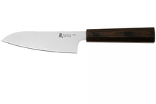 Load image into Gallery viewer, Yaxell Hana Santoku Knife - 125mm (right to left).