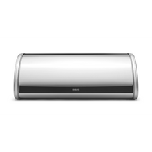 Load image into Gallery viewer, Brabantia Roll Top Bread Bin - Matt Steel