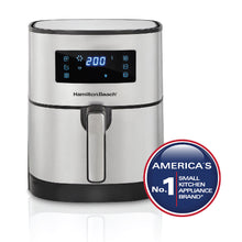 Load image into Gallery viewer, Hamilton Beach Digital Air Fryer with 8 Presets - 5.6 Liters, 1700W